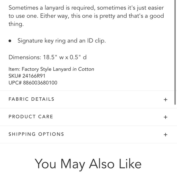 NWT Vera Bradley - Happy Blooms Breakaway Lanyard - Picture 7 of 7